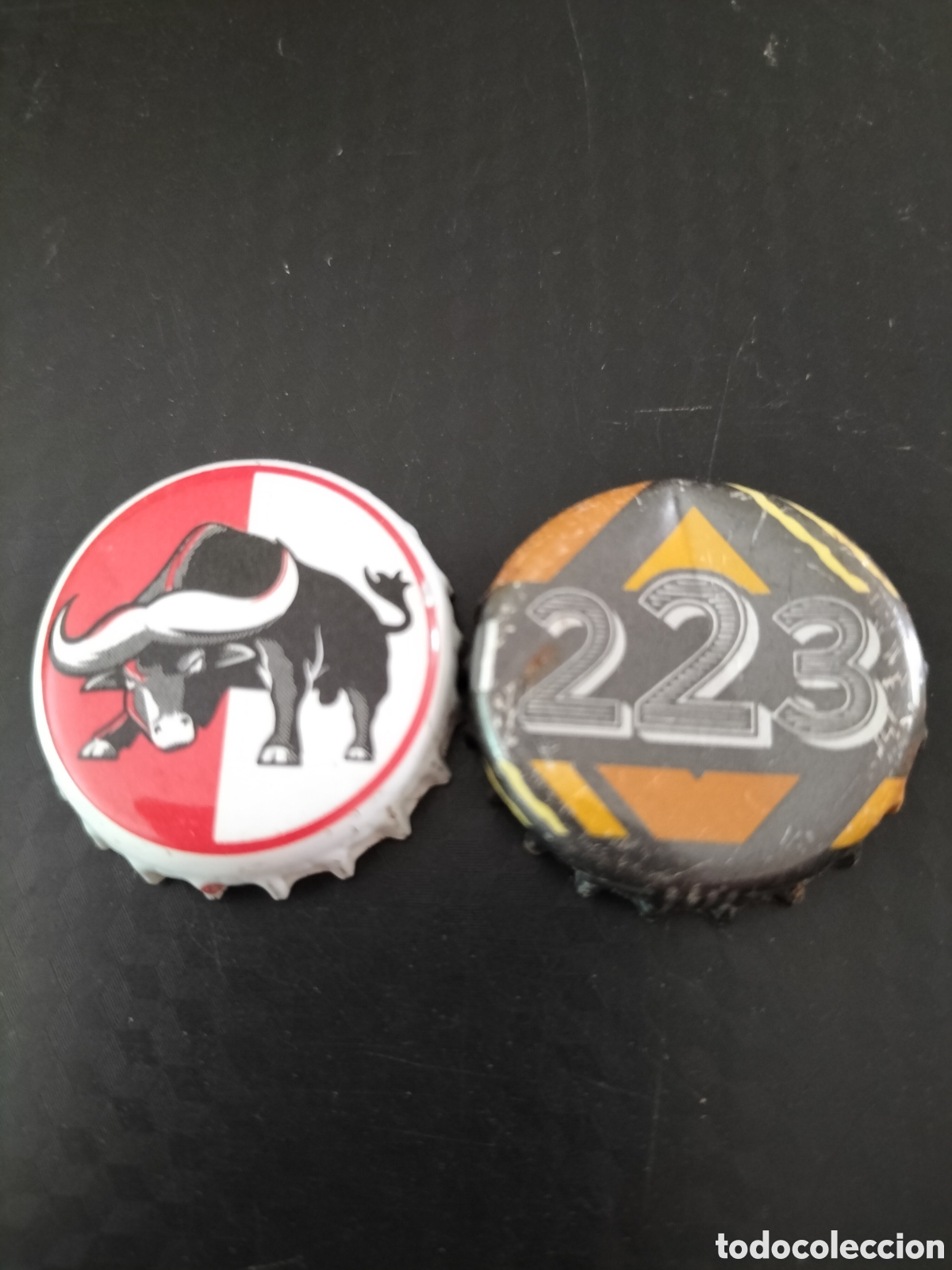 Coleccionismo de cervezas: LOTE 2 CHAPAS TAPON CORONA CERVEZA - MALI