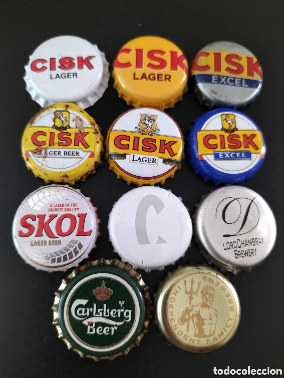 Coleccionismo de cervezas: LOTE 11 CHAPAS TAPON CORONA CERVEZA - MALTA