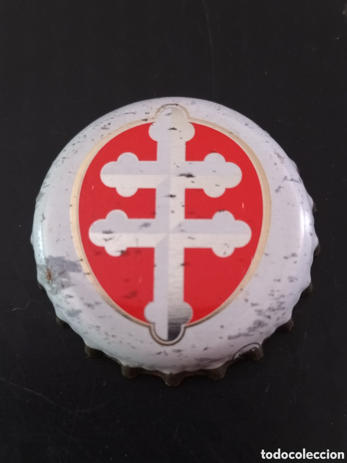 Coleccionismo de cervezas: CHAPA TAP&Oacute;N CORONA CERVEZA - MARTINICA