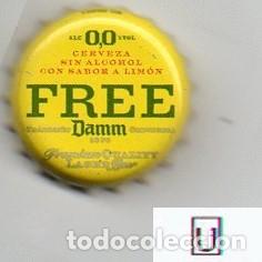 Coleccionismo de cervezas: chapa - cerveza - ESPA&Ntilde;A - Free Damm Lim&oacute;n