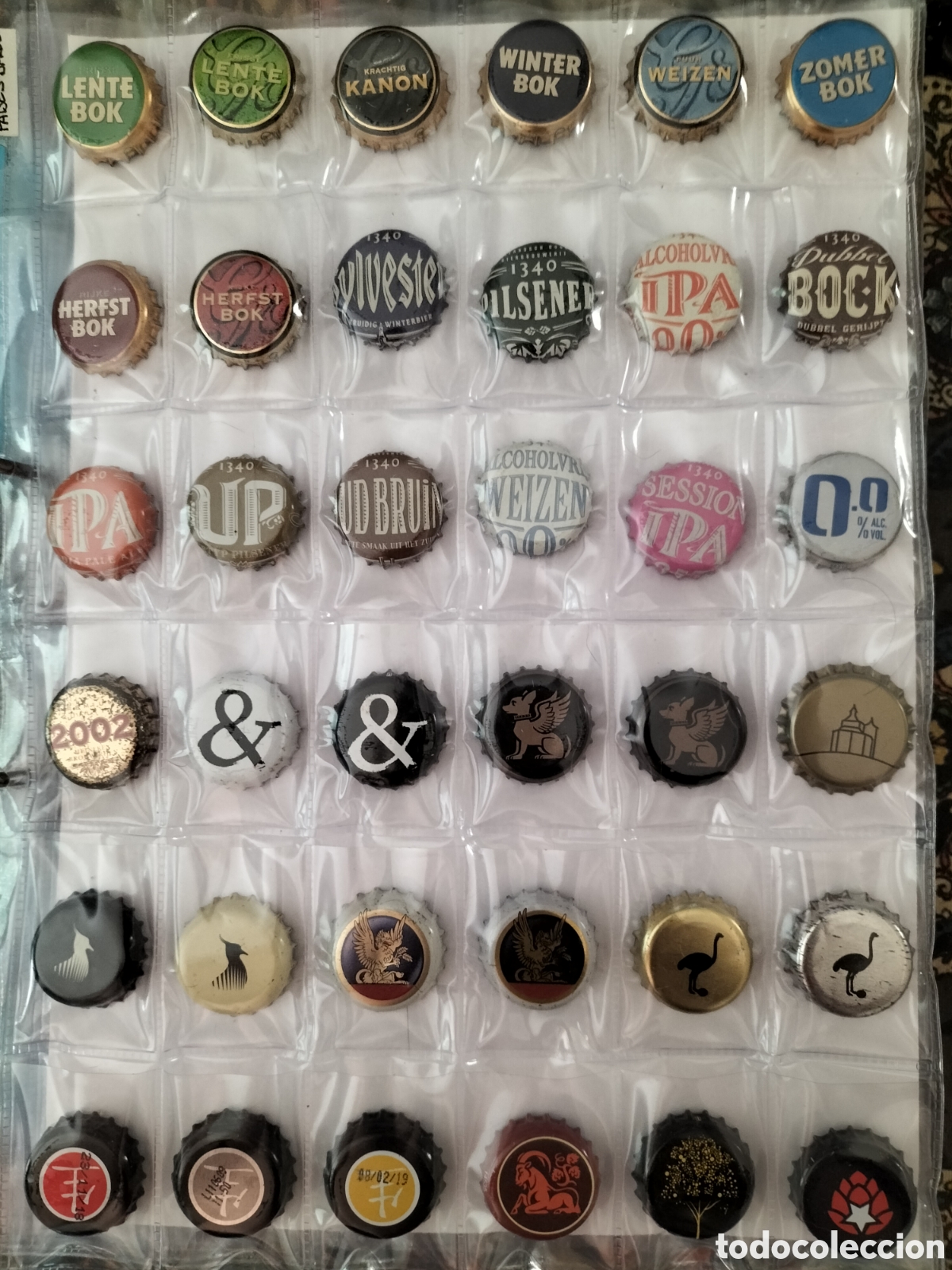 Coleccionismo de cervezas: GRAN LOTE/COLECCI&Oacute;N 510 CHAPAS TAPON CORONA CERVEZA - PA&Iacute;SES BAJOS - VER FOTOS