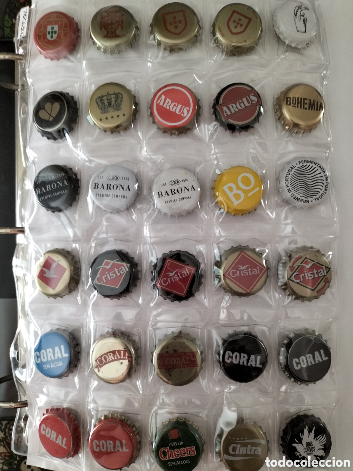 Coleccionismo de cervezas: LOTE 114 CHAPAS TAPON CORONA CERVEZA - PORTUGAL