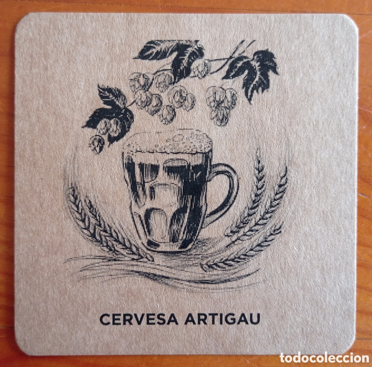 Coleccionismo de cervezas: POSAVASO CERVEZA ARTIGAU