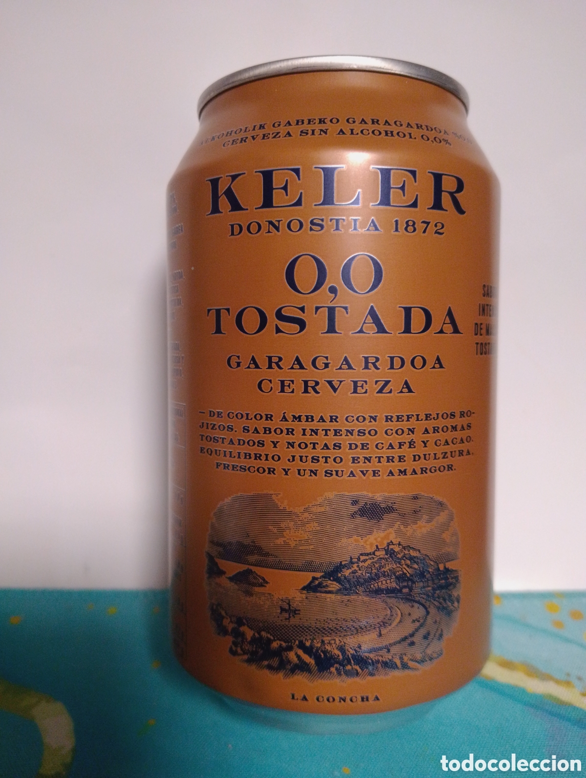 Coleccionismo de cervezas: Lata cerveza Keler Tostada 0,0