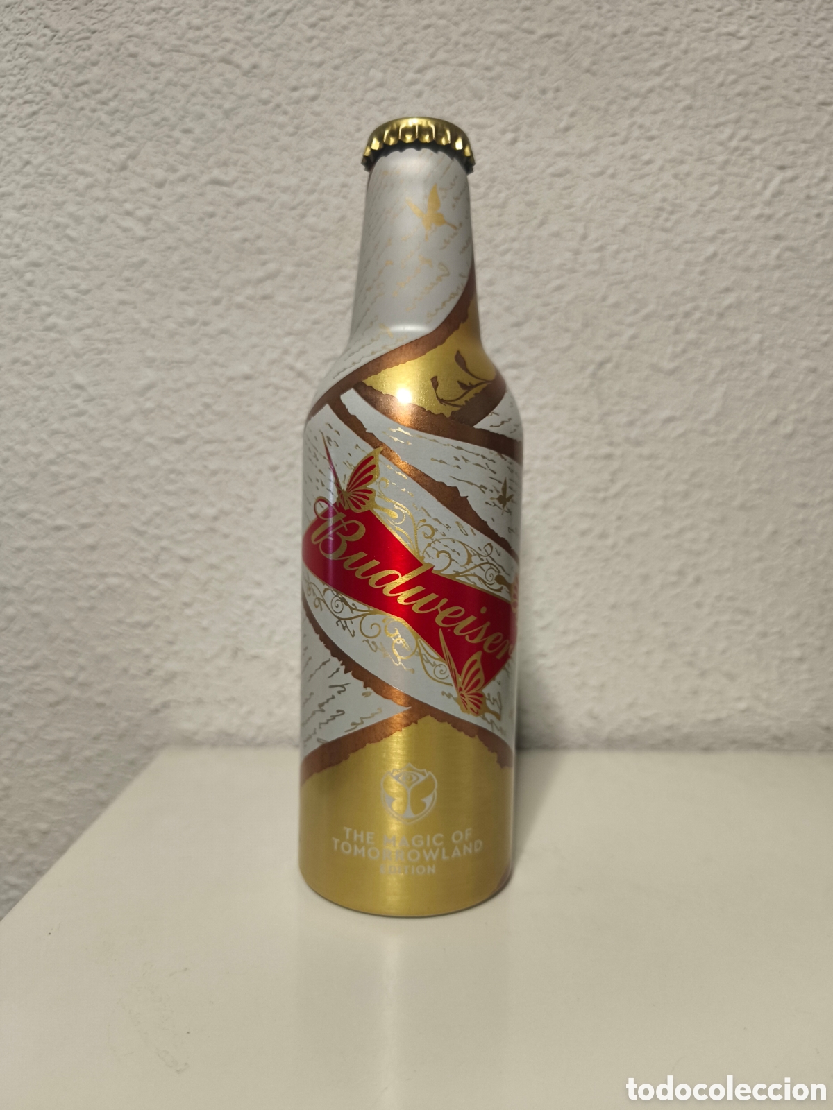 Coleccionismo de cervezas: Botella cerveza Budweiser Tomorrowland 2022