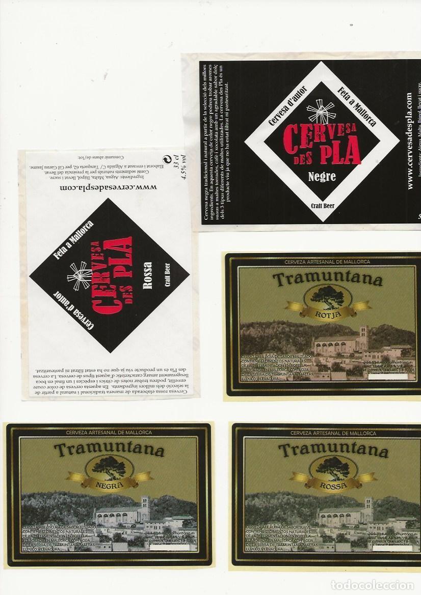 Coleccionismo de cervezas: LOTE ARTESANALES MALLORQUINAS