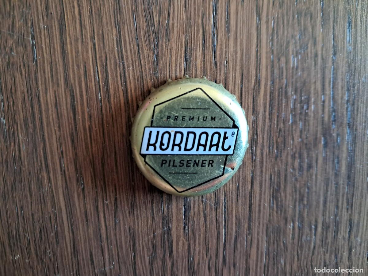 Coleccionismo de cervezas: chapa tap&oacute;n corona de cerveza, Kordaat.