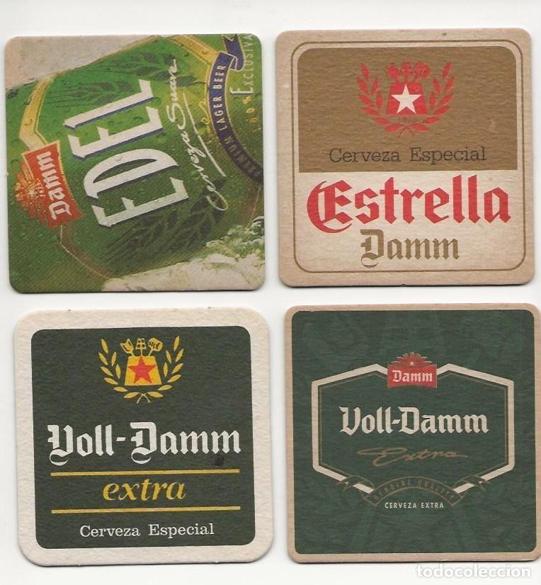 Coleccionismo de cervezas: LOTE ANTIGUOS POSAVASOS DAMM