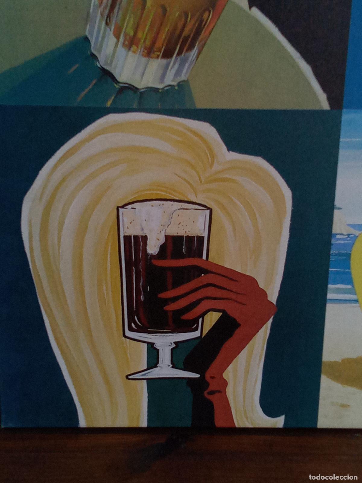 Coleccionismo de cervezas: CUADRO PUBLICITARIO DE CERVEZAS DAMM - Foto 8