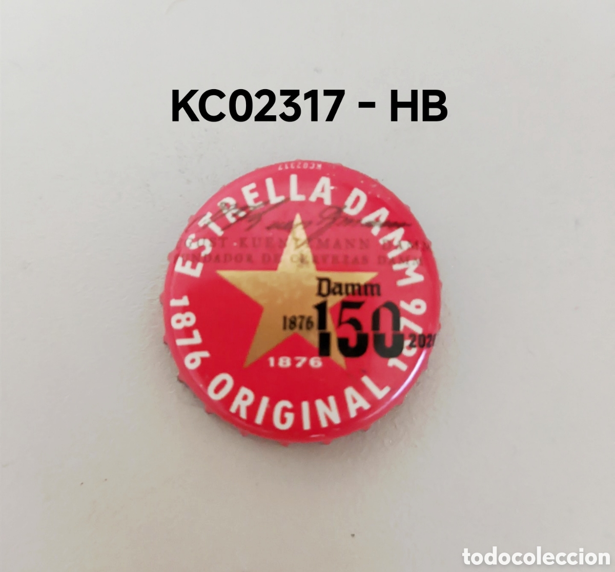 Coleccionismo de cervezas: Chapa tap&oacute;n corona de Espa&ntilde;a