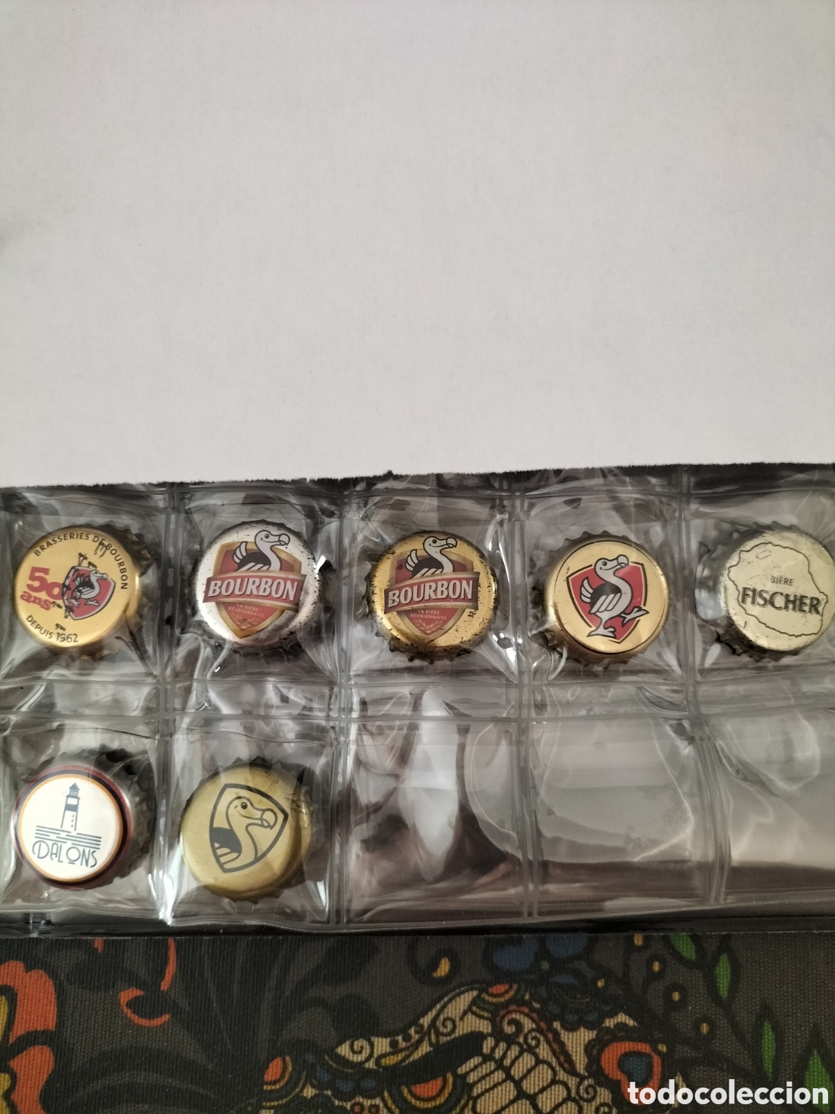 Coleccionismo de cervezas: LOTE 7 CHAPAS TAPON CORONA CERVEZA - REUNI&Oacute;N