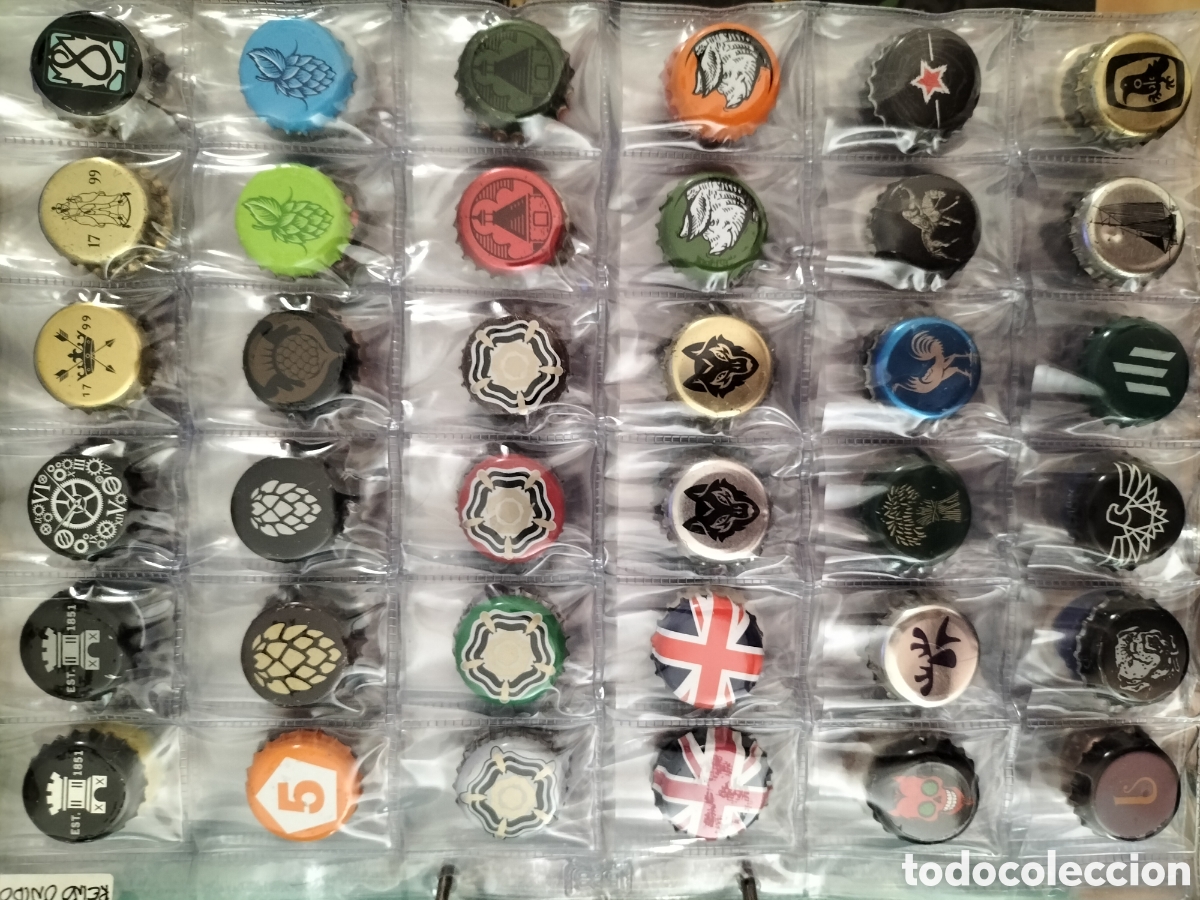 Coleccionismo de cervezas: LOTE 381 CHAPAS TAPON CORONA CERVEZA - REINO UNIDO