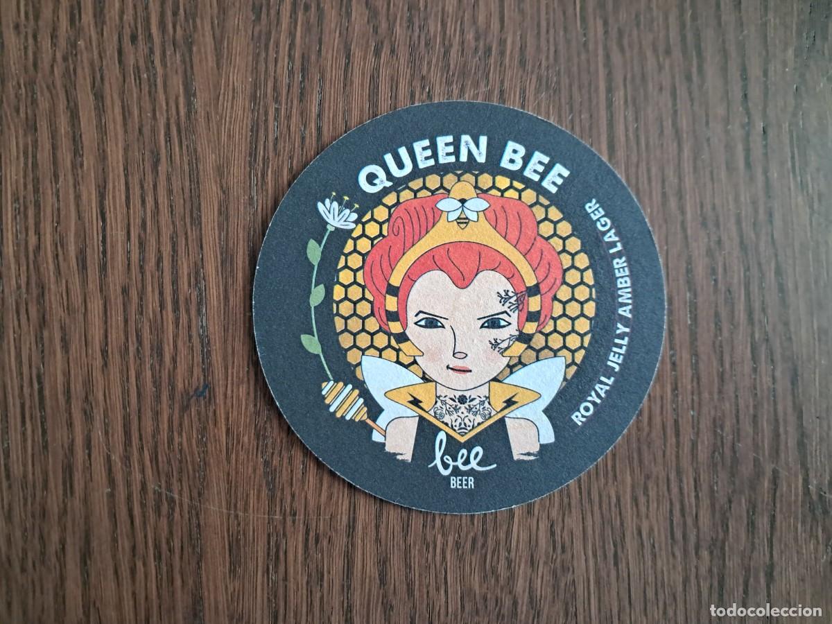 Coleccionismo de cervezas: posavasos de cerveza artesana, bee beer, Madrid.