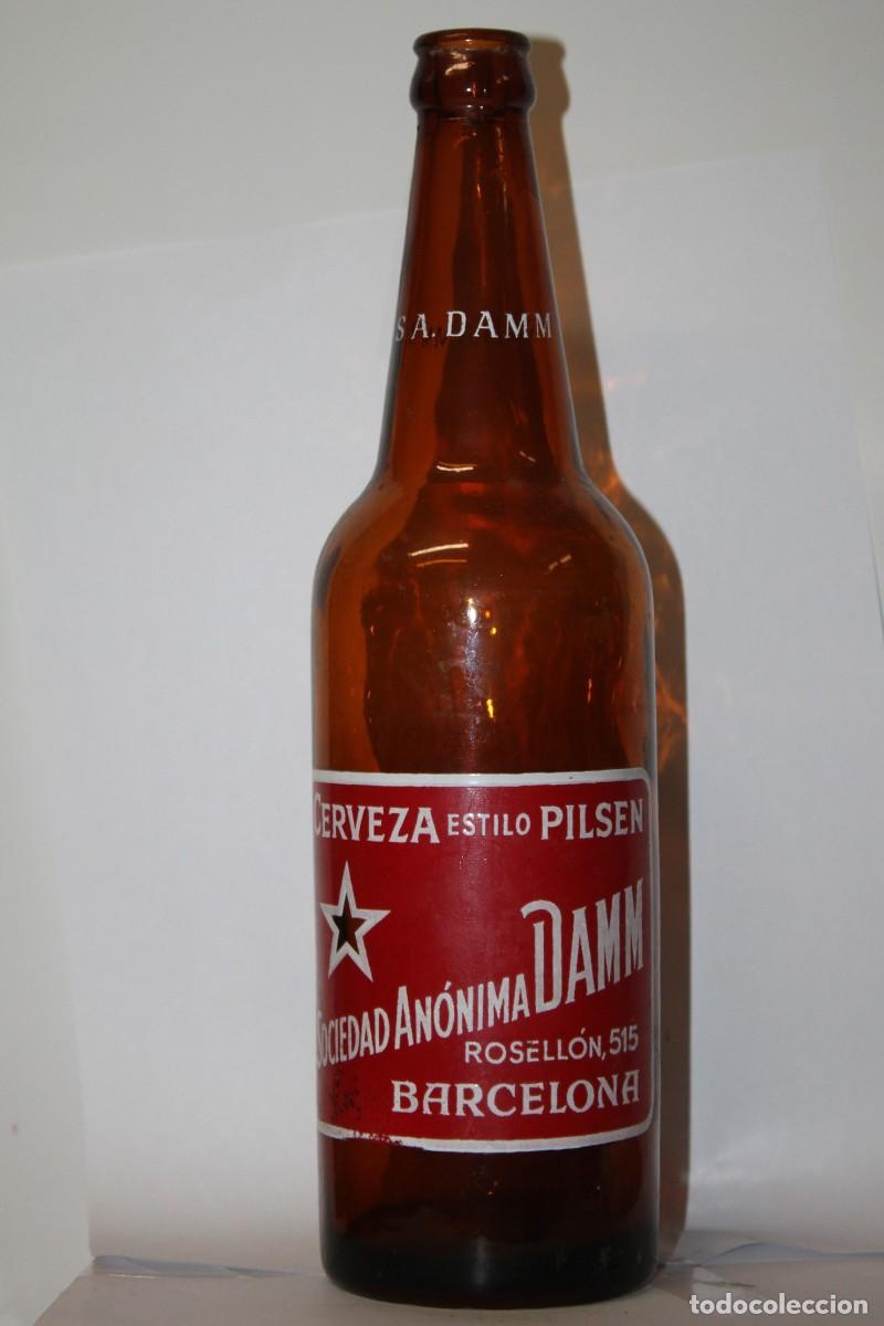 Coleccionismo de cervezas: BOTELLA CERVEZA S.A. DAMM 75 CL.