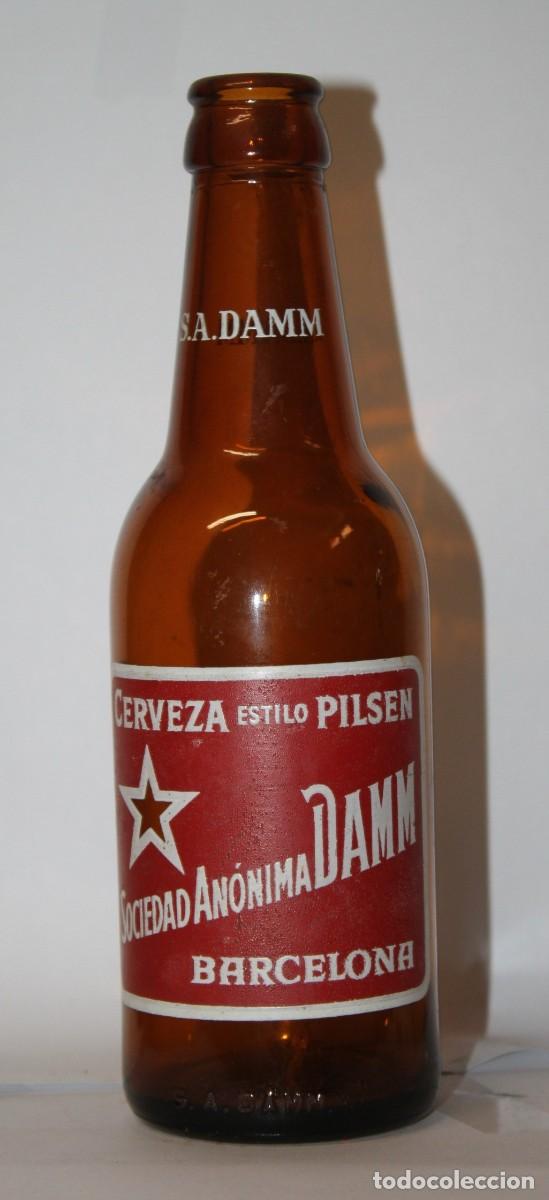 Coleccionismo de cervezas: BOTELLA S.A. DAMM 33 CL.