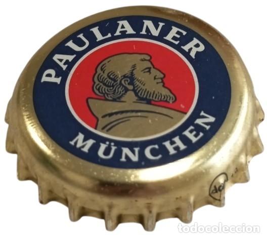 Coleccionismo de cervezas: Alemania Capsule Bi&egrave;re Beer Crown Cap Paulaner M&uuml;nchen RP774 tap&oacute;n corona