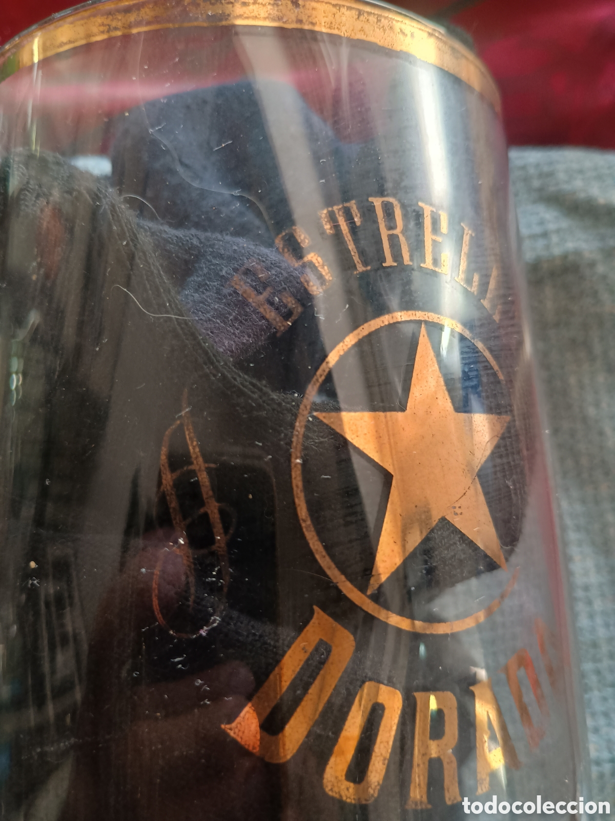 Coleccionismo de cervezas: Copas cerveza Damm dorada - Foto 9
