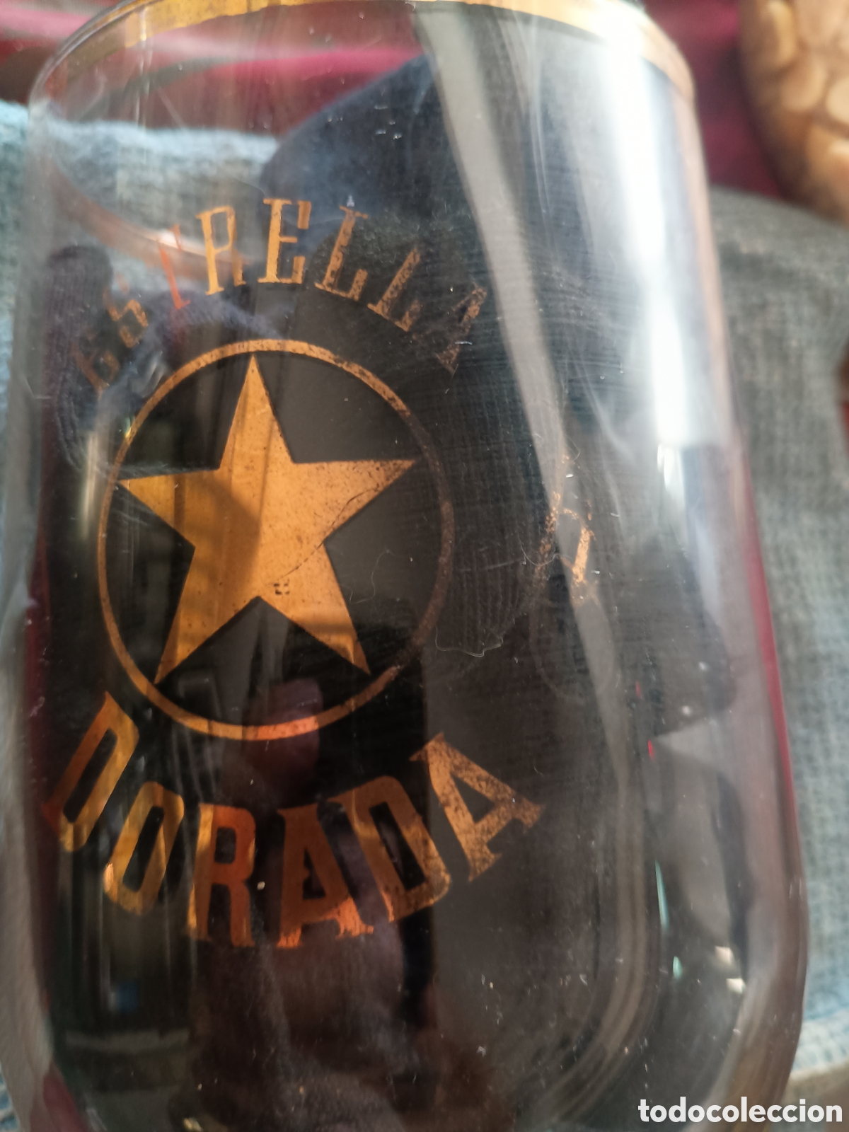 Coleccionismo de cervezas: Copas cerveza Damm dorada - Foto 14