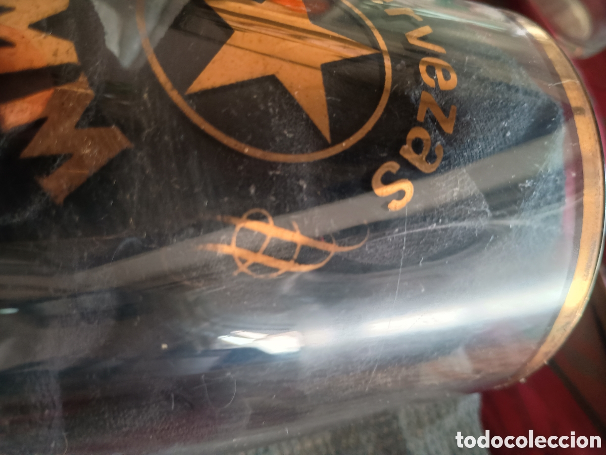 Coleccionismo de cervezas: Copas cerveza Damm dorada - Foto 15