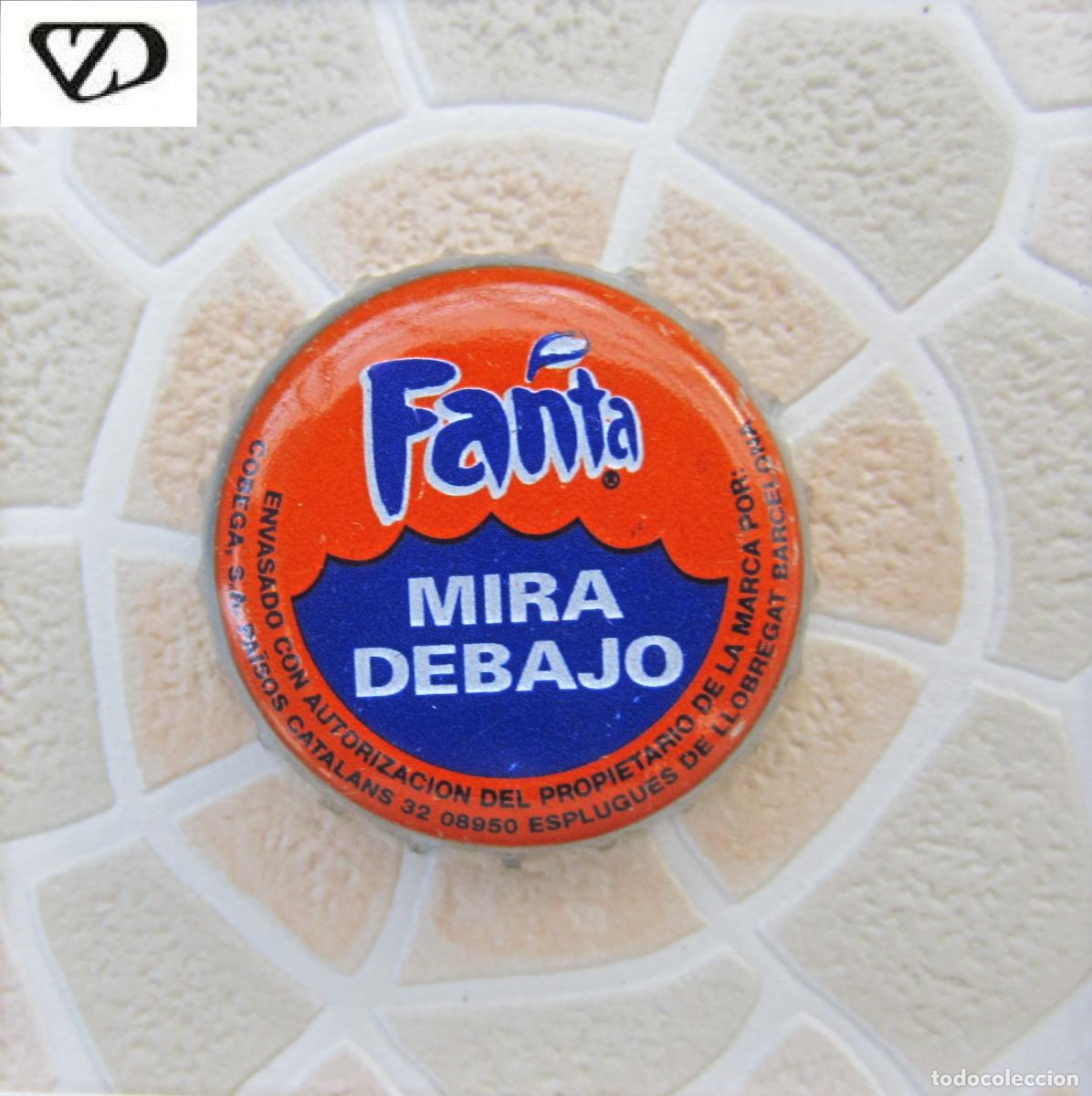 Coleccionismo de cervezas: CHAPAS TAPON CORONA CHAPA REFRESCO FANTA