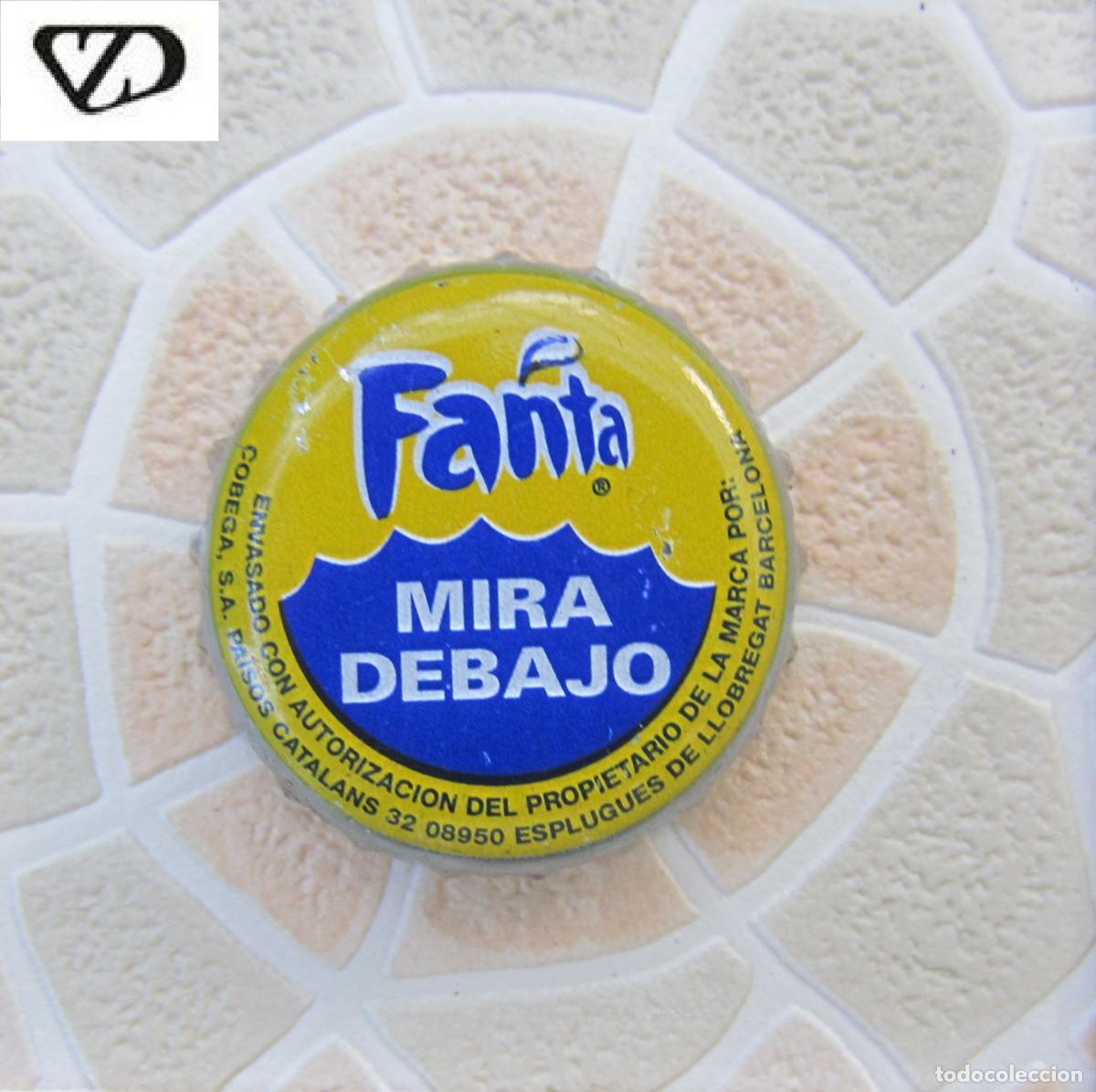 Coleccionismo de cervezas: CHAPAS TAPON CORONA CHAPA REFRESCO FANTA