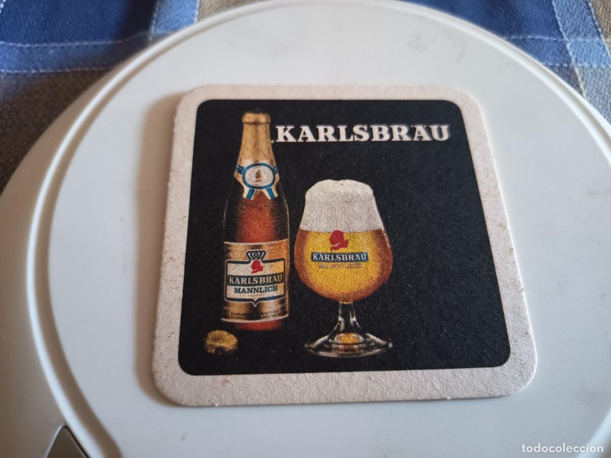 Coleccionismo de cervezas: POSAVASOS DE CERVEZA KARLSBRAU
