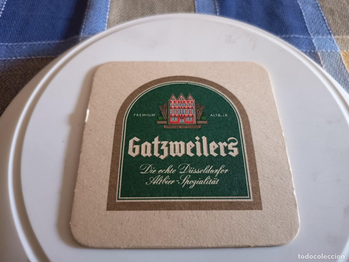 Coleccionismo de cervezas: POSAVASOS DE CERVEZA GATZWEILERS