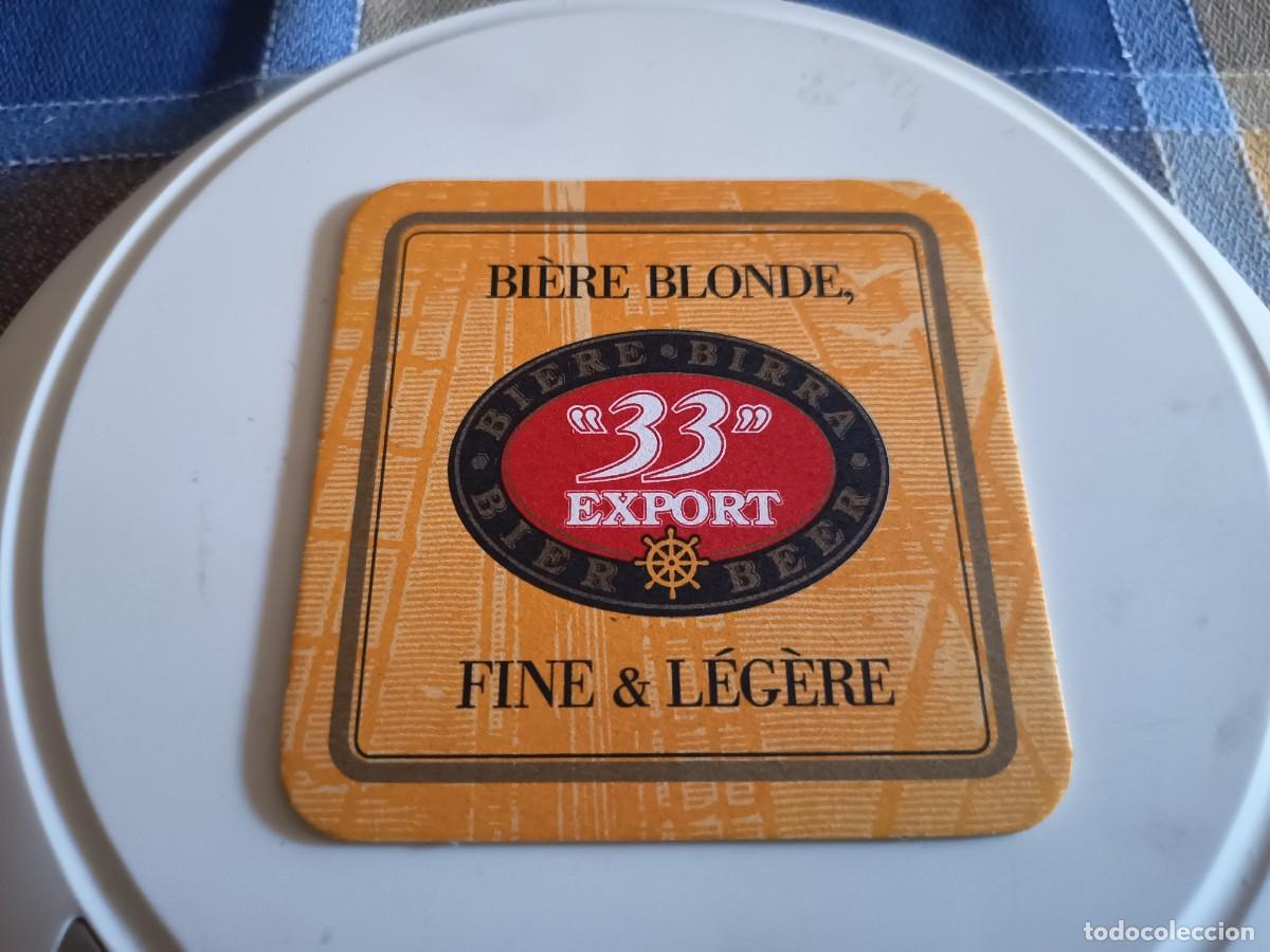 Coleccionismo de cervezas: POSAVASOS DE CERVEZA 33 EXPORT - Foto 1