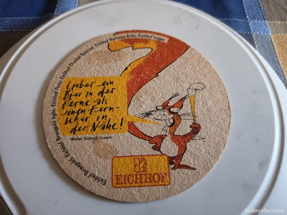 Coleccionismo de cervezas: POSAVASOS DE CERVEZA EICHHOF - Foto 2