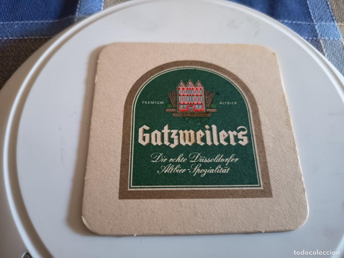 Coleccionismo de cervezas: POSAVASOS DE CERVEZA GATZWEILERS