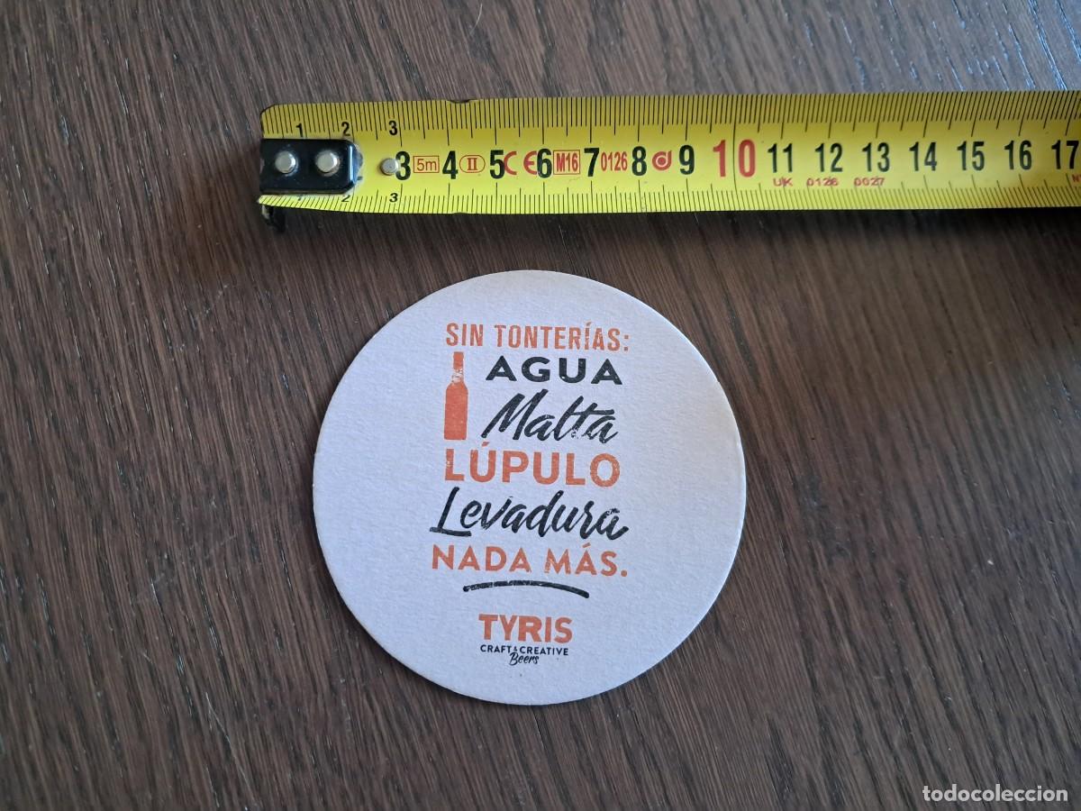 Coleccionismo de cervezas: posavasos de cerveza artesana, Tyris.