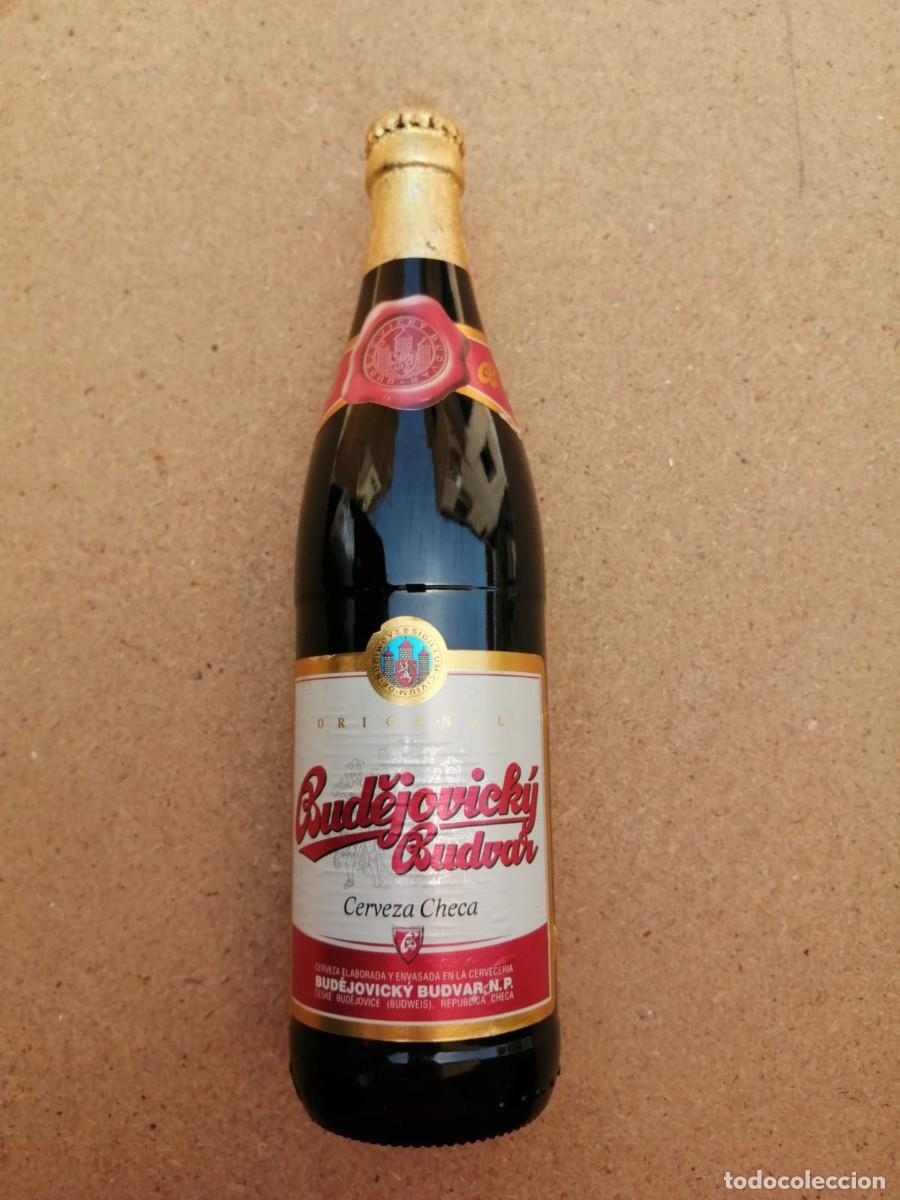 Coleccionismo de cervezas: BOTELLA DE CERVEZA (LLENA) BUDEJOVICKY RUDVAR