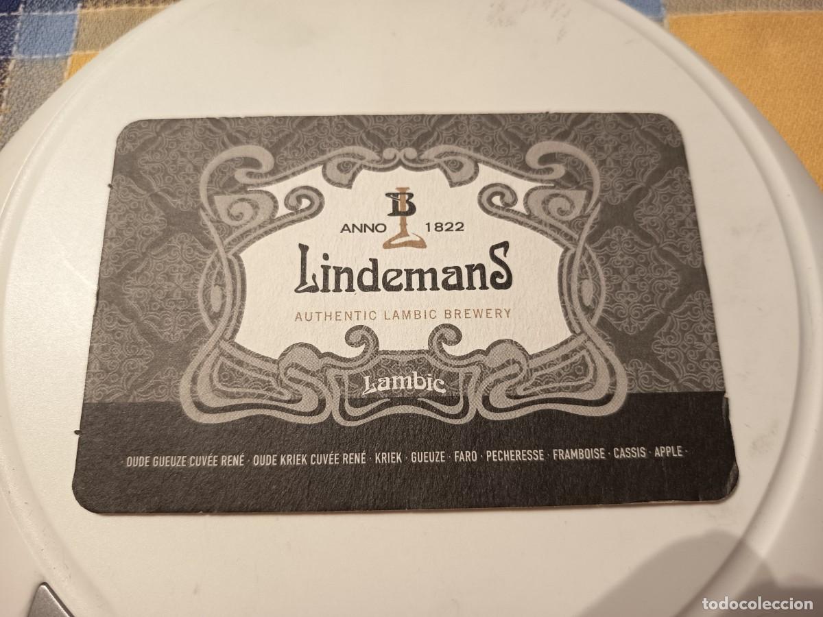 Coleccionismo de cervezas: POSAVASOS DE CERVEZA LINDEMANS