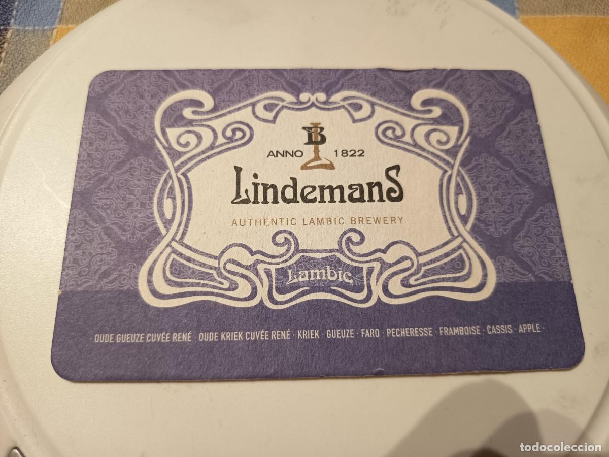Coleccionismo de cervezas: POSAVASOS DE CERVEZA LINDEMANS