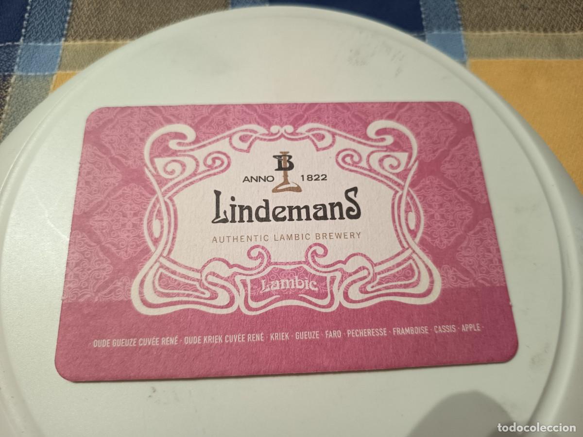 Coleccionismo de cervezas: POSAVASOS DE CERVEZA LINDEMANS