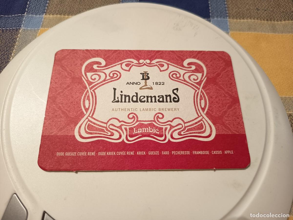 Coleccionismo de cervezas: POSAVASOS DE CERVEZA LINDEMANS