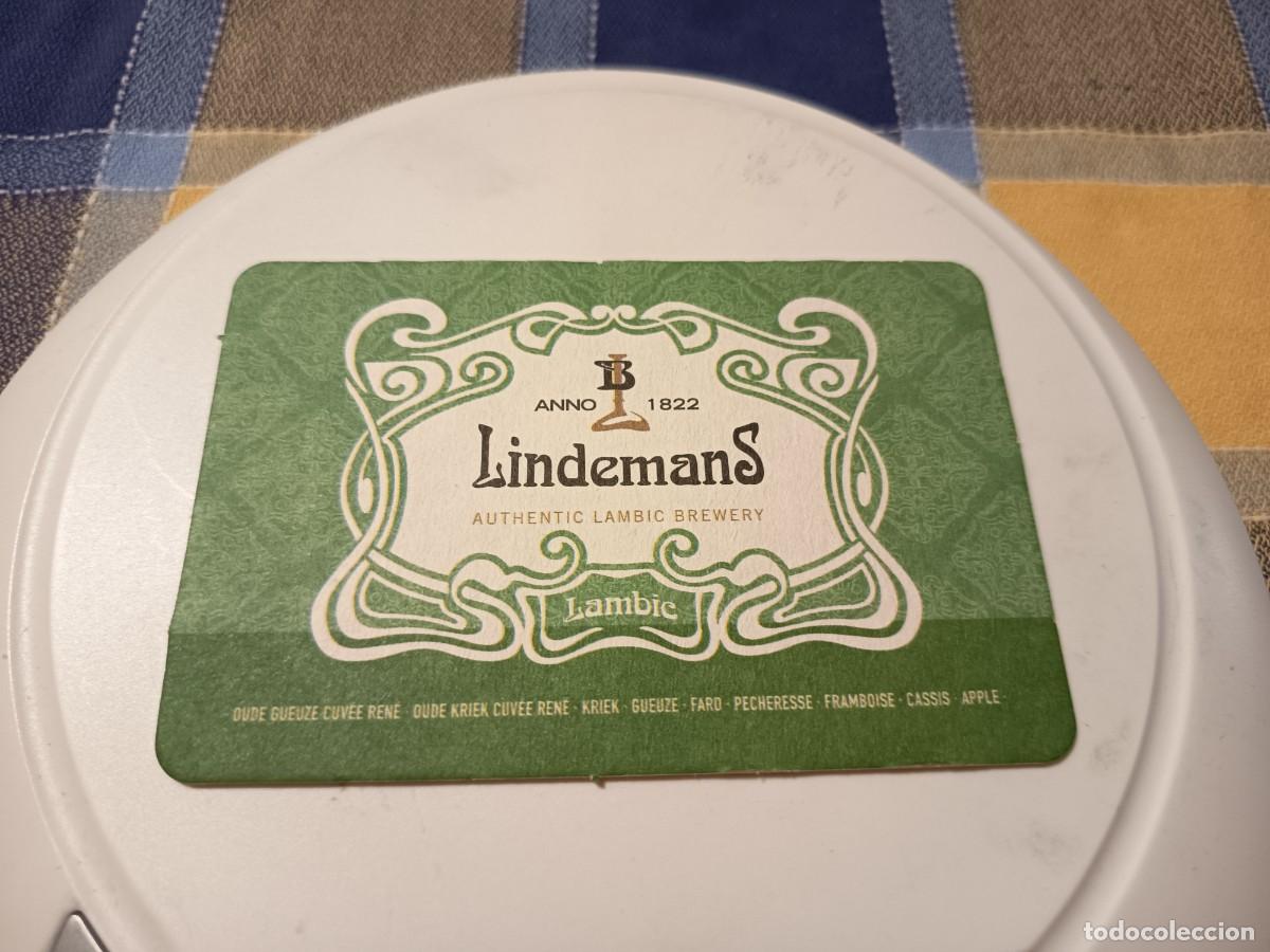 Coleccionismo de cervezas: POSAVASOS DE CERVEZA LINDEMANS