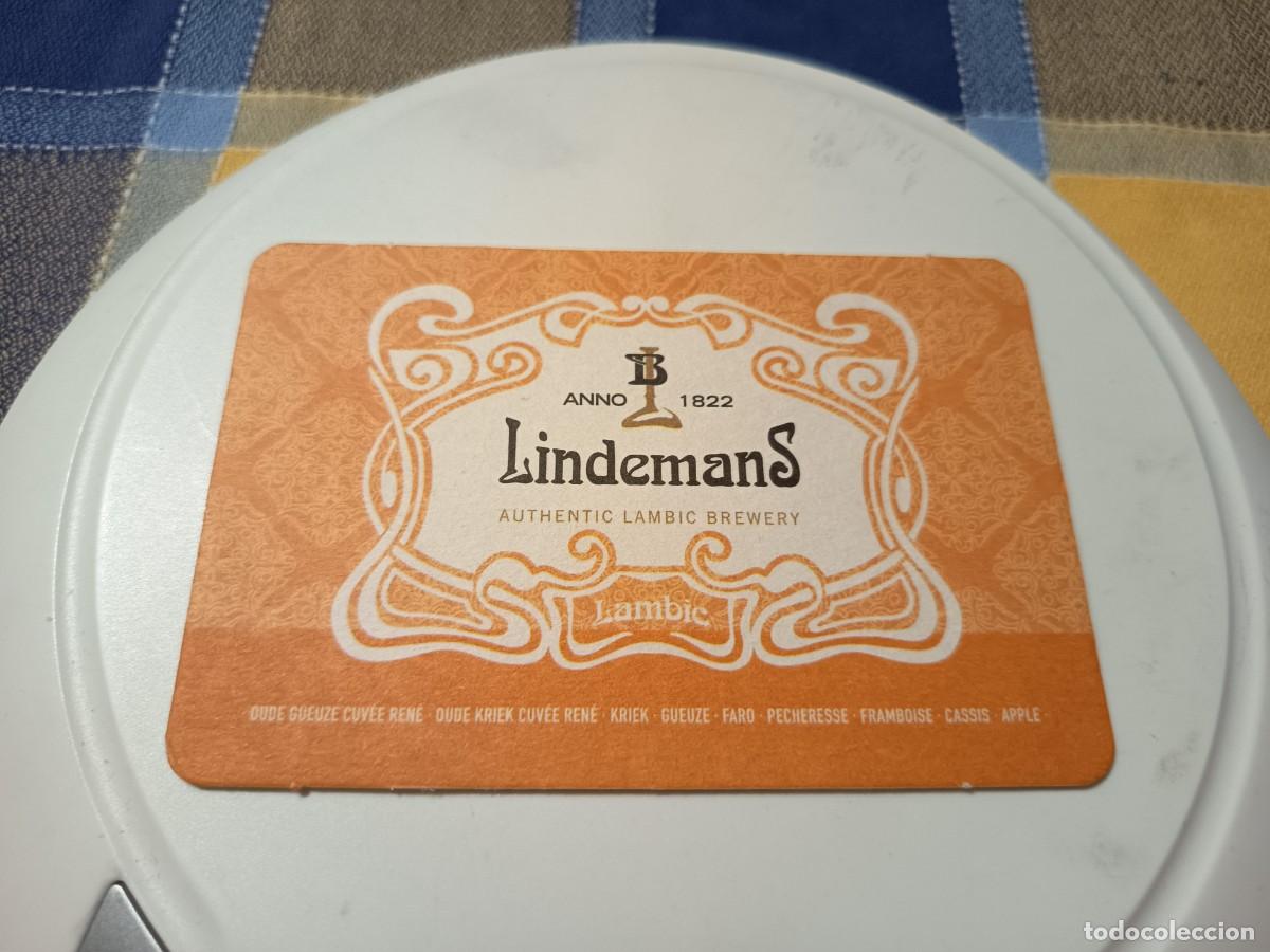 Coleccionismo de cervezas: POSAVASOS DE CERVEZA LINDEMANS