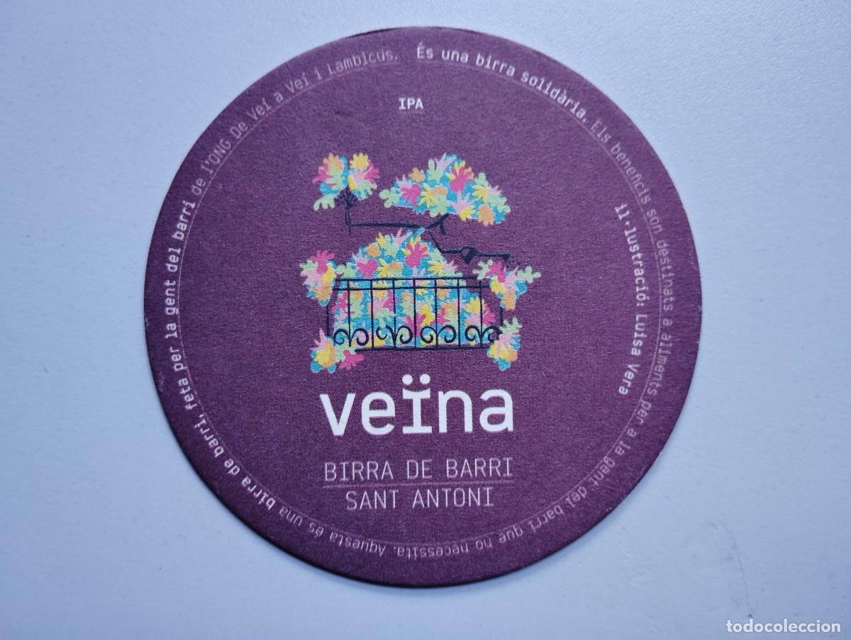 Coleccionismo de cervezas: POSAVASOS CERVEZA ESPA&Ntilde;A ARTESANA VEINA. NUEVO