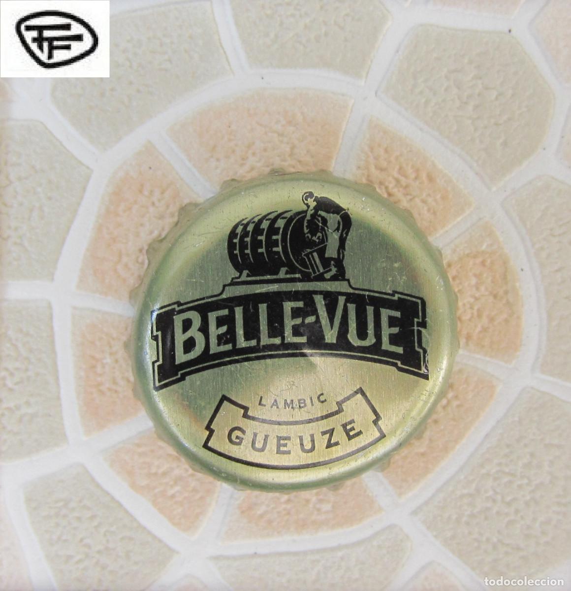 Coleccionismo de cervezas: CHAPAS TAPON CORONA CHAPA CERVEZA BELLEVUE