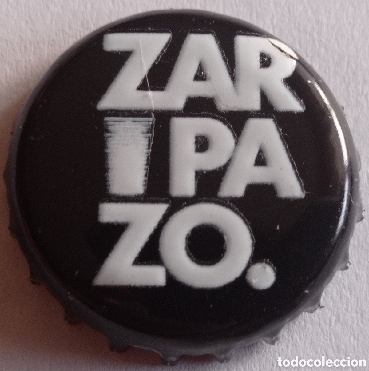 Coleccionismo de cervezas: TAP&Oacute;N CORONA CERVEZA ARTESANA