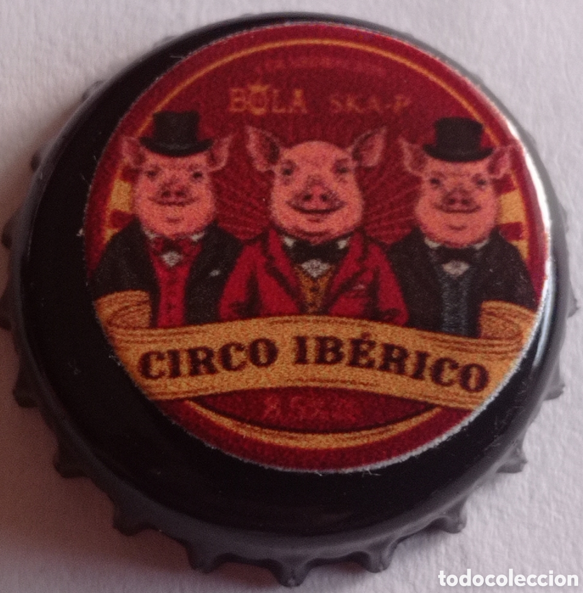 Coleccionismo de cervezas: TAP&Oacute;N CORONA CERVEZA ARTESANA