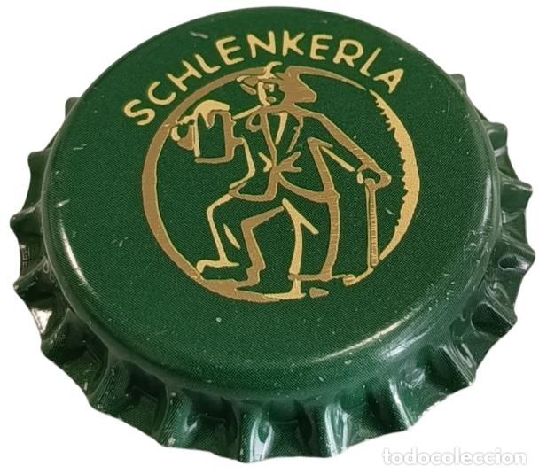 Coleccionismo de cervezas: Alemania Capsule Bi&egrave;re Beer Crown Cap Schlenkerla Eiche Doppelbock Oak Smoke RP779 tap&oacute;n corona