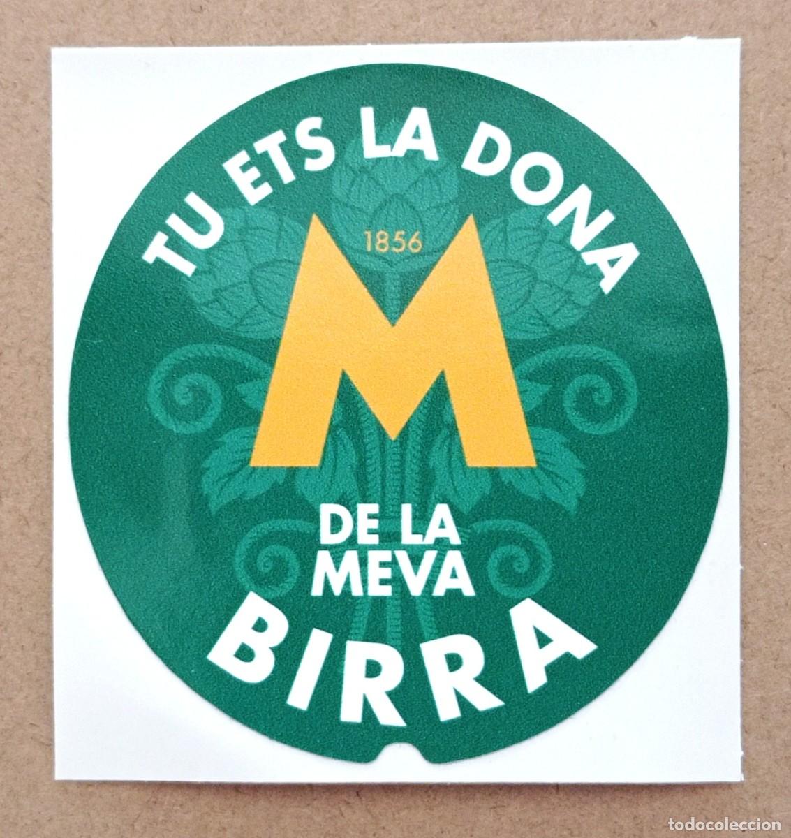 Coleccionismo de cervezas: ETIQUETA NUEVA DE CERVEZA ''D&Iacute;A DE LA MADRE'' DE MORITZ (ESPA&Ntilde;A)