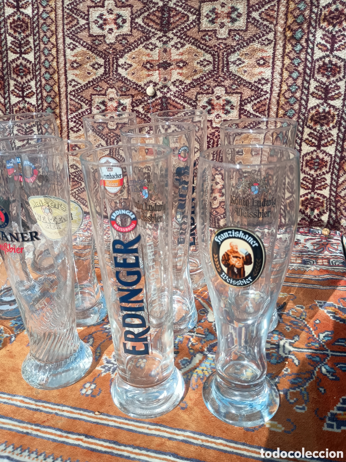 Coleccionismo de cervezas: Conjunto vasos de cerveza - Foto 2