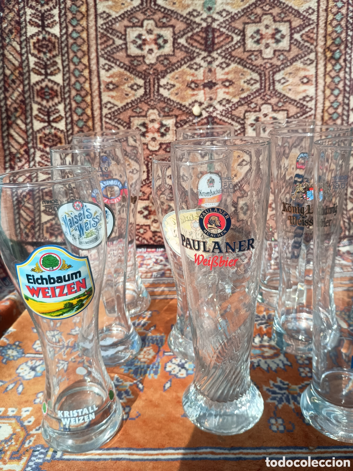 Coleccionismo de cervezas: Conjunto vasos de cerveza - Foto 3