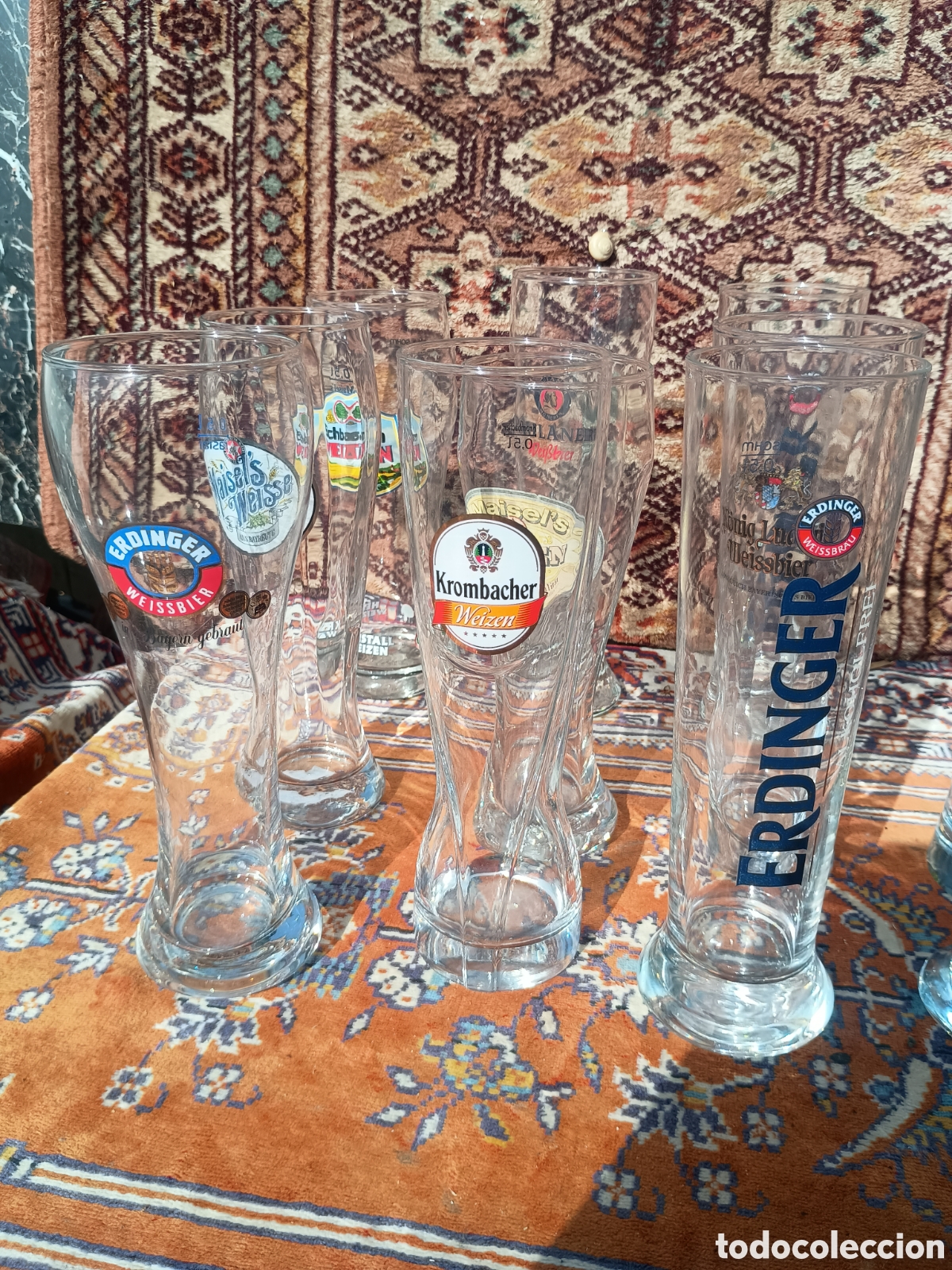 Coleccionismo de cervezas: Conjunto vasos de cerveza - Foto 5