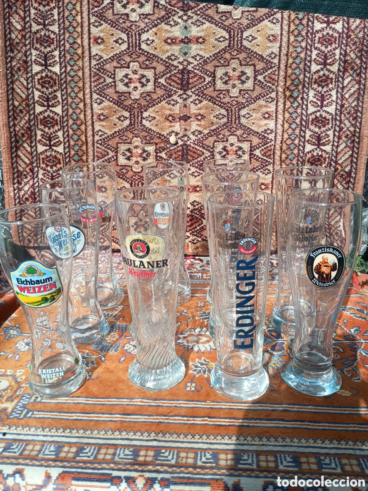 Coleccionismo de cervezas: Conjunto vasos de cerveza - Foto 1
