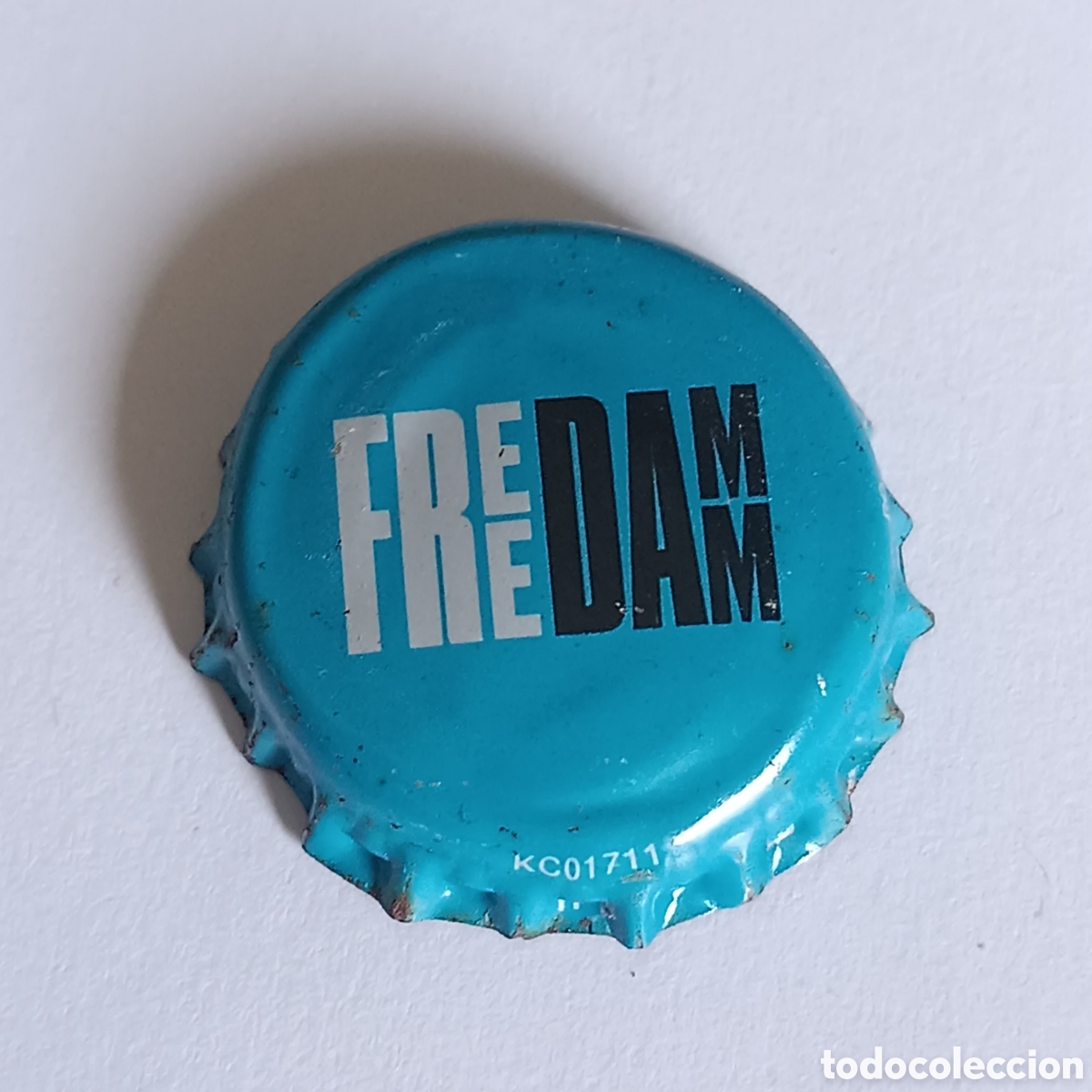 Coleccionismo de cervezas: Chapa de cerveza Free Damm
