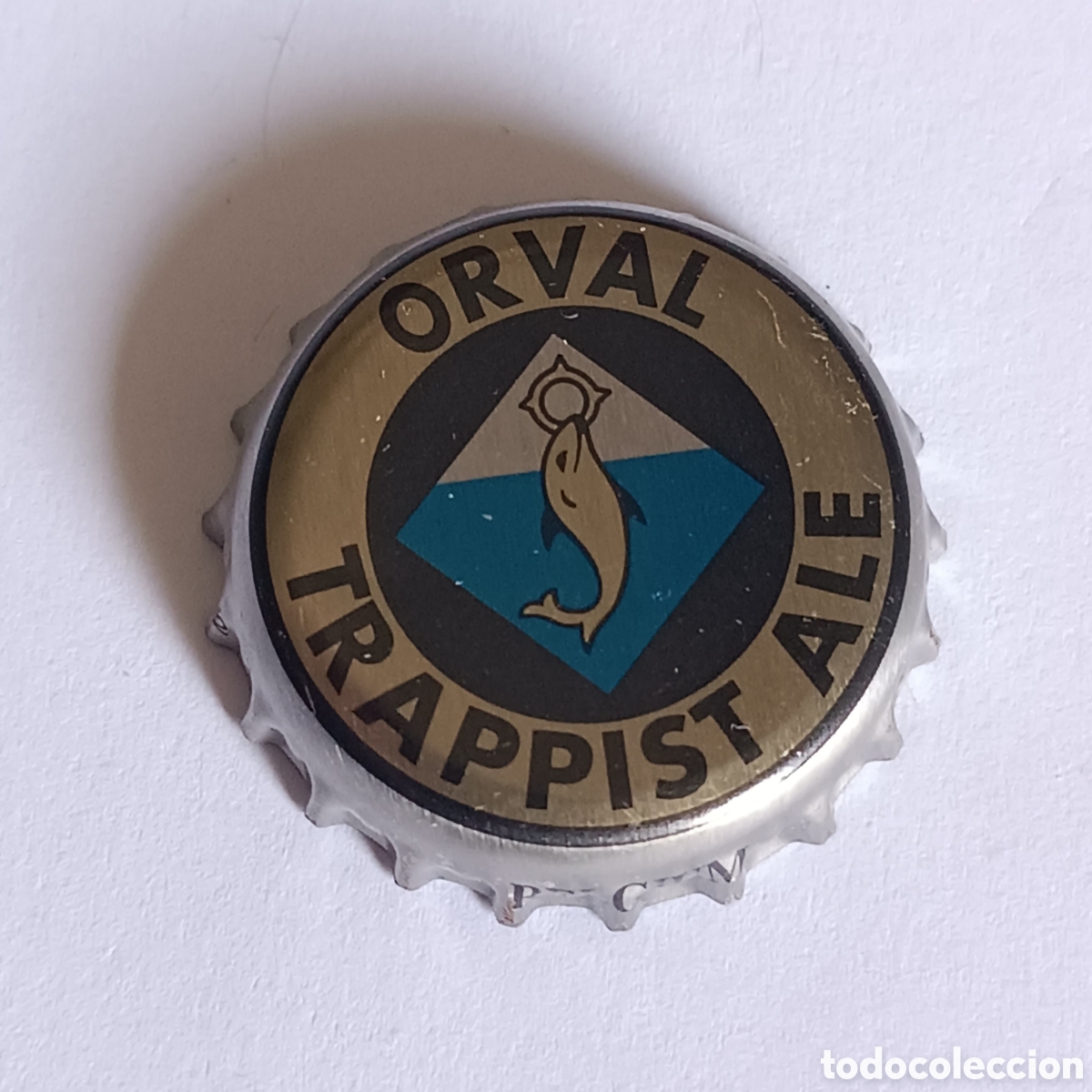 Coleccionismo de cervezas: CHAPA CERVEZA ORVAL -BELGIUM-
